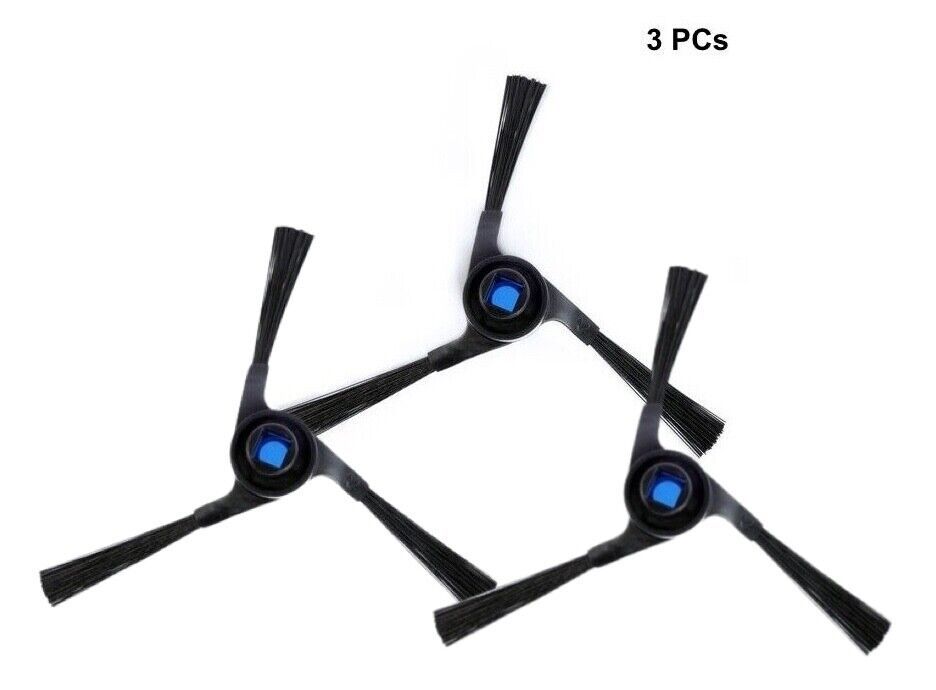 3 pz - Ecovacs X2/X2 pro/X2 Omni Side - Spazzola laterale - Nero