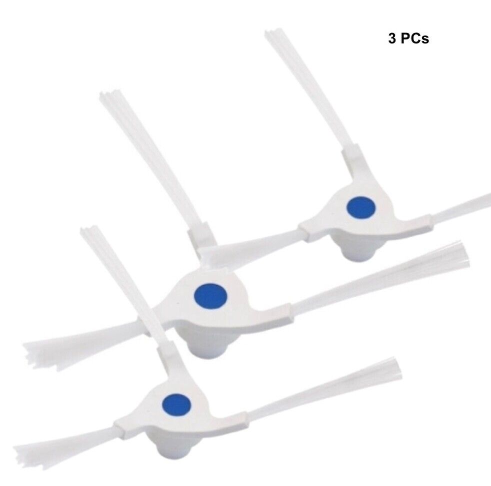 3 pz - Ecovacs X2/X2 pro/X2 Omni Spazzola Laterale-Bianca - Spazzola laterale