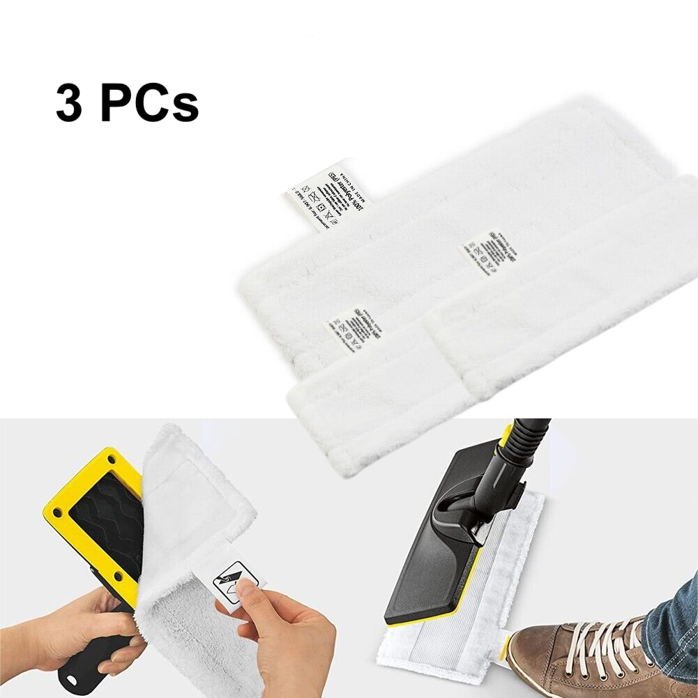 3 pz - Panno per mocio in microfibra Karcher SC2 SC3 SC4 SC5