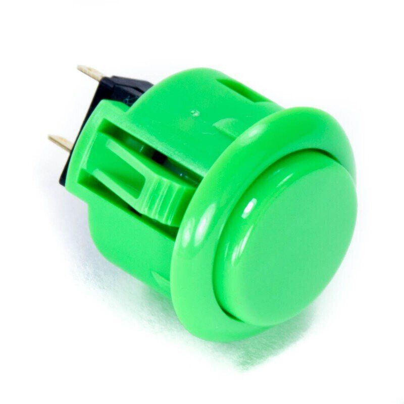 Sanwa OBSF-24-G - Pulsante ORIGINALE Giapponese Arcade gaming professionale