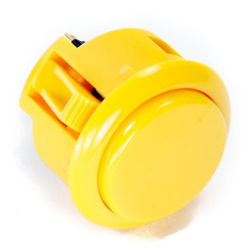 Sanwa OBSF-30-Y - Pulsante ORIGINALE Giapponese Arcade gaming professionale