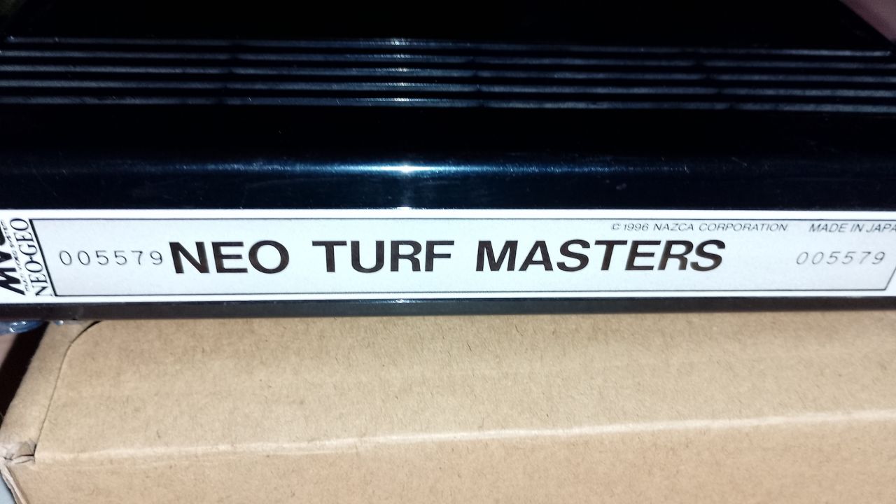 Neo Turf Master - Neo Geo - in box Originale