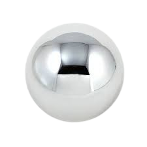 Sanwa LB-35-Silver-metallizzato-Palla per Joy ORIGINALE Giapponese Arcade gaming