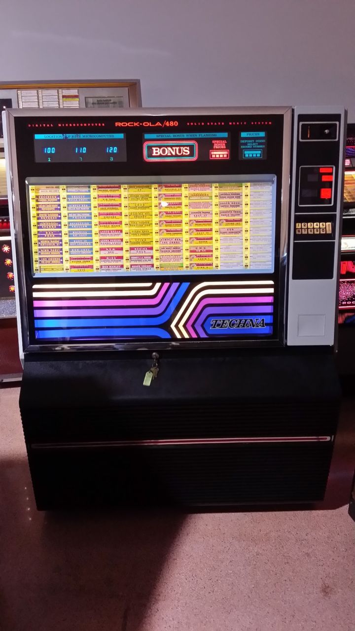 Rock-Ola 480 Techna Jukebox Vintage