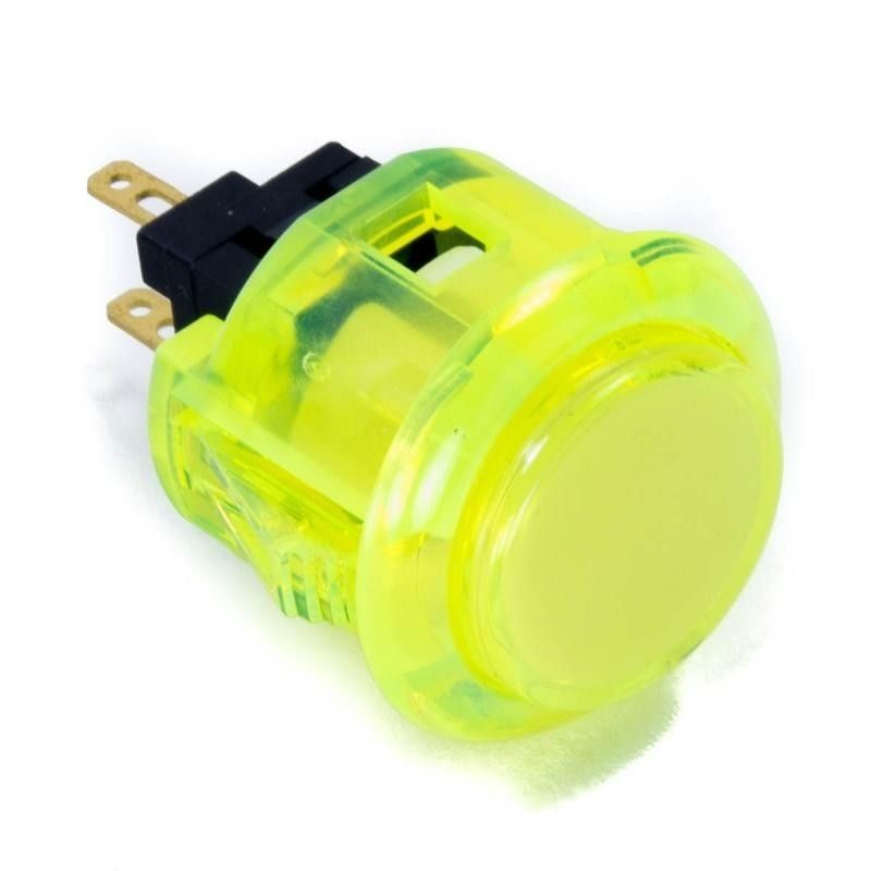 Sanwa OBSC-24-CY - Pulsante ORIGINALE Giapponese Arcade gaming professionale